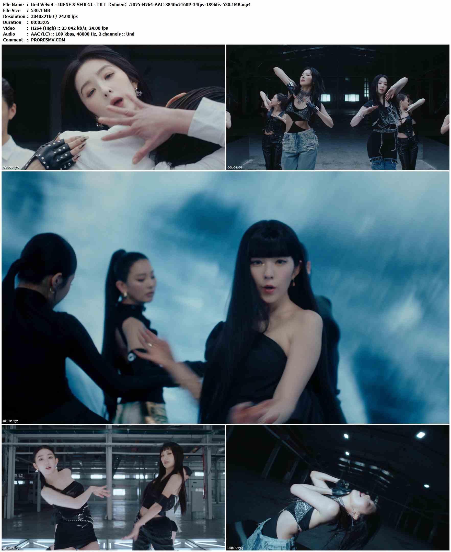 Red Velvet - IRENE & SEULGI - TILT （vimeo）.2025-H264-AAC-3840x2160P-24fps-189kbs-530.1MB官方MV_高清MV